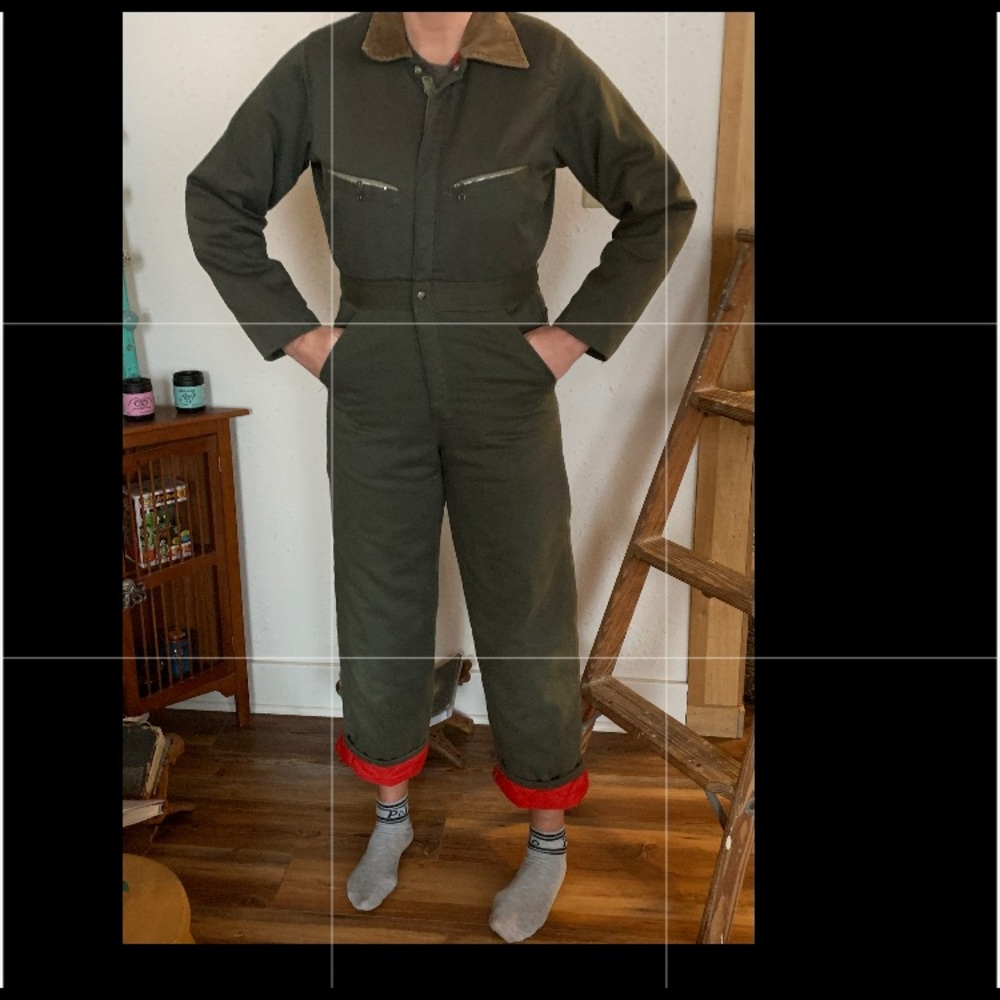 Vintage 1970’s Key Imperial Green Jumpsuit